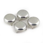 Genuine Fender Press-in Amplifier/amp Glide Cups, Set Of 4, Chrome, 0.75" Dia. New. Price: $10.66.