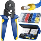 Preciva Ferrule Crimping Tool Kit With 1900PCS Wire Connectors, Silver/gray New. Price: $38.44.