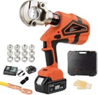 Electric Hydraulic Crimping Tool, Battery Cable Crimper Rechargeable New. Price: $549.99.