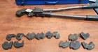 Thomas & Betts TBM6S Color-keyed Manual Crimper Tool W/13 Dies Case Used. Price: $224.95.