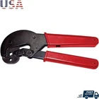 Coaxial Hex Crimping Tool High Leverage Durable Steel Cushioned Handles New. Price: $26.75.