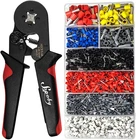 Ferrule Crimping Tool Kit Sopoby Crimper Plier (awg 28-7) With 1800PCS New. Price: $28.48.