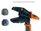 Quick Change Ratchet Crimp Tool Die Non-insulated Flag Ring Terminal Awg 22-8 New. Price: $45.95.