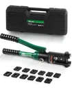 16 Ton Hydraulic Wire Crimper Battery Cable Lug Terminal Crimping Tool With S... New. Price: $128.92.