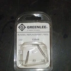 Greenlee Replacement Blades 13544 Silver For Hand Crimpers & Strippers New. Price: $35.00.