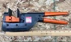 & Thomas Betts 14" Industrial Crimping Tool WT-820 Orange Handle 3LBS Used. Price: $35.00.
