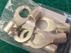 Lot 5PCS Kst Non-insulated Battery Lug Ring Tongue Crimp Terminals, Copper New. Price: $6.99.