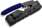 RJ45 Crimping Tool Pass Through, Ethernet Wire Cutter Crimper For CAT7 CAT6A New. Price: $28.99.