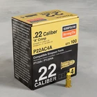 Simpson P22AC4A 0.22-CALIBER Imported Single-shot Crimp Load, Lvl 4, Yello New. Price: $23.64.