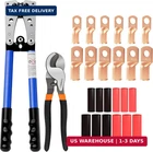 Sanuke Battery Cable Crimping Tool Kit With Cutter, Wire Copper Lug Crimpe New. Price: $69.36.