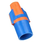Ideal 30-643J Twist-on Wire Connector, 12 Awg Max, Blue, Orange, Polypropylene New. Price: $55.69.
