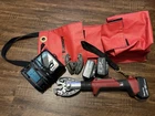 Burndy PATMD68LW, Patriot 6-TON In-line O/D3 Crimper And Cutting Head Used. Price: $1600.00.