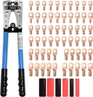 Sanuke Battery Cable Lug Crimping Tool For AWG10-1/0, Wire Terminal Crimper With New. Price: $42.95.