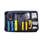 Platinum Tools 90109 All-in-one Modular Plug Kit, W/zip Case New. Price: $76.45.