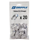 Gripple Plus Medium 20 Pack Wire Joiner Tensioner Works With 10-14 Ga New. Price: $49.36.