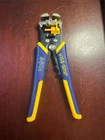 Irwin Vise Grip Self Adjusting Wire Stripper Crimper 10-24 Awg Used. Price: $29.59.