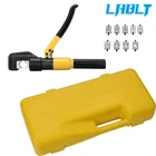 Lablt Hydraulic Crimper 6 Ton Wire Battery Cable Lug Terminal With 8 Dies New. Price: $39.84.