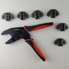 Sonic 81301 Crimping Plier Set With Exchangeable Jaw Terminal F (7-PCS Used. Price: $195.00.