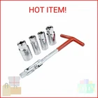 Leaping Knight Spark Plug Socket Wrench Set T-handle Removal Tool Kit 14MM(9/ New. Price: $16.34.