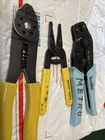Lot Xcelite MIC5859 Mini Crimper Coaxial Cable Waldon Wire Strippers Klein Used. Price: $49.99.