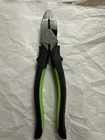 Greenlee 0151-09M High-leverage 9" Side-cutting Pliers With Molded Handle Used. Price: $29.67.