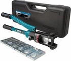Industrial Hydraulic Cable Lug Crimper 16 Ton 9 Awg 600 Mcm Teal New. Price: $113.57.
