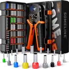 Someline Ferrule Crimping Tool Kit, Self-adjusting Silver With Black Handles New. Price: $35.92.