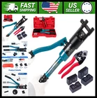 Muzata Hydraulic Cable Railing Crimping Tool With Wire Cutter New. Price: $143.99.
