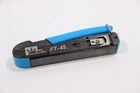 Ideal 33-495 FT-45 Feed Thru Modular Crimper & CAT6 Plugs RG-45 Tool New. Price: $29.95.