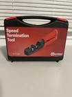 Everest 45TERM Angled Speed Termination Tool W/ 20 CAT6 Keystone Jacks New. Price: $45.00.