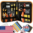 Leatbuy-tech Crimper Set CAT6 RJ45 Tool Kit CAT5E Crimping New. Price: $76.62.