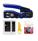 Petechtool RJ45 Pass Through Ethernet Network Cable Crimper New. Price: $25.50.